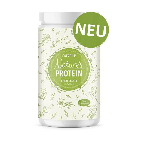 Nutri+ Vegan Natures Protein, 500 G Plechovka