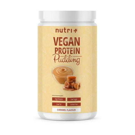 Nutri+ Veganský Proteinový Pudink V Prášku, 500 G Plechovka