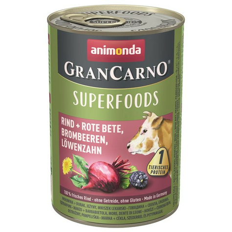 Animonda Dog Grancarno,Grancarno Superf. Hovězí 400gd