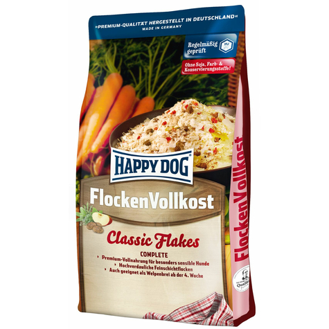 Happy Dog,Hd Vločky Wholefood 1 Kg
