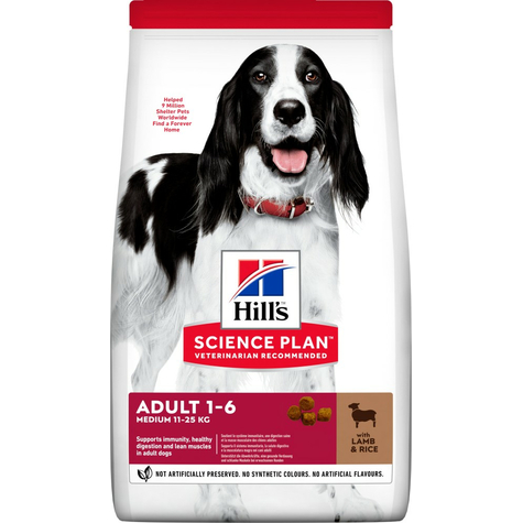 Hills,Hillsdog Ad Jehněčí+Rýže 2,5kg