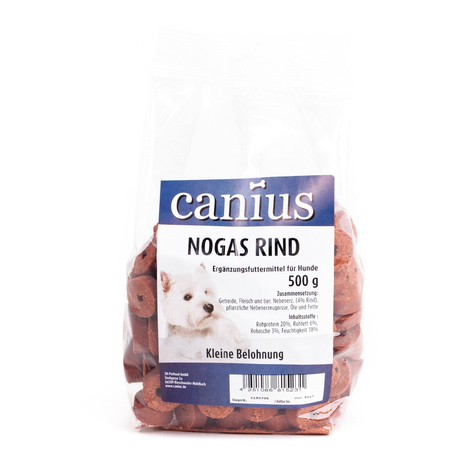 Canius Snacks, Canius Nogas Beef 500 G