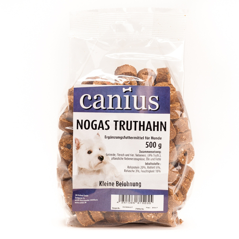 Canius Snacks, Canius Nogas Truthahn 500 G