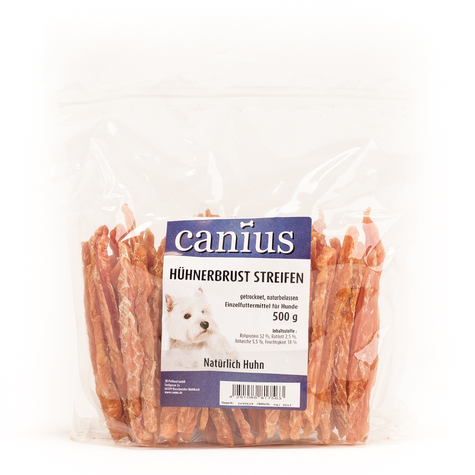 Canius Snacks, Cani. Kuřecí Prsní Proužky500g