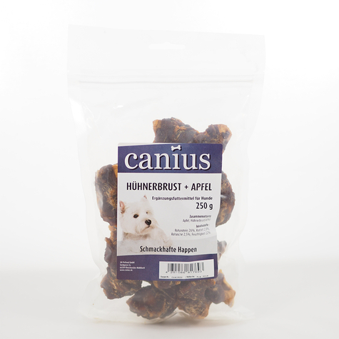 Canius Snacks, Cani. Kuřecí Prsa+Jablko 250g