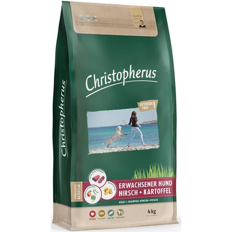 Christopherus Dog,Chris.Cerealfr.Hir-Kart. 4kg