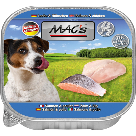 Mac's,Macs Dog Losos+Kuře 150gs