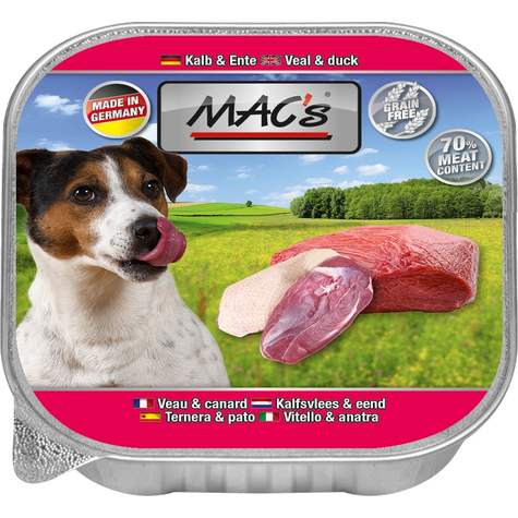 Mac's,Macs Dog Telecí + Kachna 150gs
