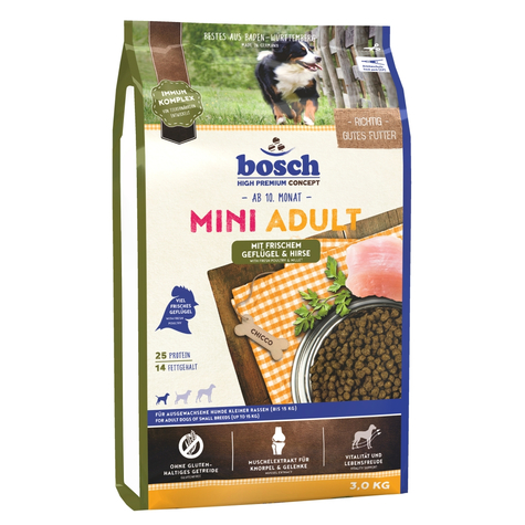 Bosch,Bosch Mini Drůbež+Mléko 3kg