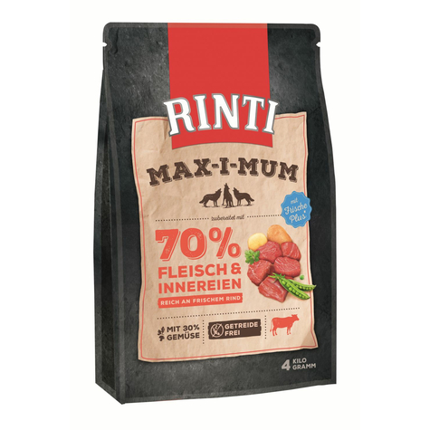 Finnern Max-I-Mum,Rinti Max-I-Mum Hovězí 4kg