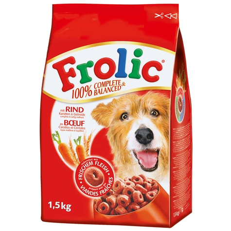Frolic,Frolic Hovězí-Mrkev-Getr1,5kg