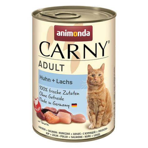 Animonda Cat Carny,Carny Adult Kuře+Losos 400gd