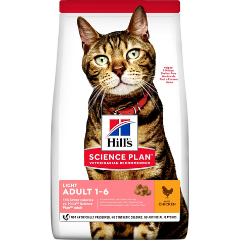 Hills,Hillscat Ad Light Chicken 3kg