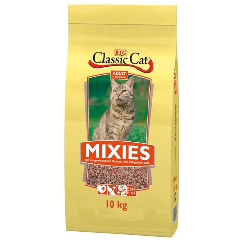 Classic Cat,Classic Cat Mixies 10 Kg