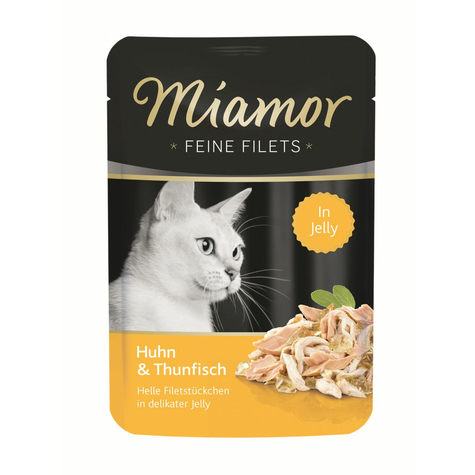 Finnern Miamor,Miamor Filet Kuřecí-Thun 100gp