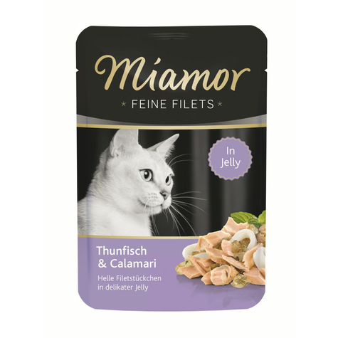 Finnern Miamor,Miamor Filet Z Tuňáka-Calamar100gp