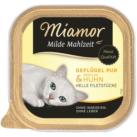 Finský Miamor,Miam.Mild Meal Gefl+Kuřecí Maso 100gs