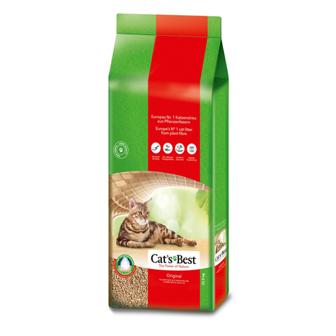 Cat Litter All Brands,Cat's Best Original 17,2kg 40l