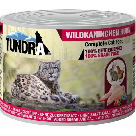 Tundra,Kočka Tundrová Divoký Králík+Kuře200gd