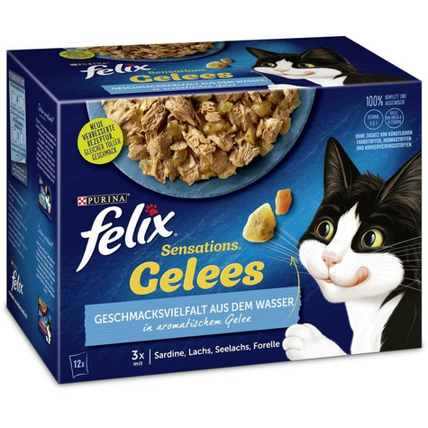 Nestlé Cat,Fel Mp Sens.Jelly Voda 12x85gp