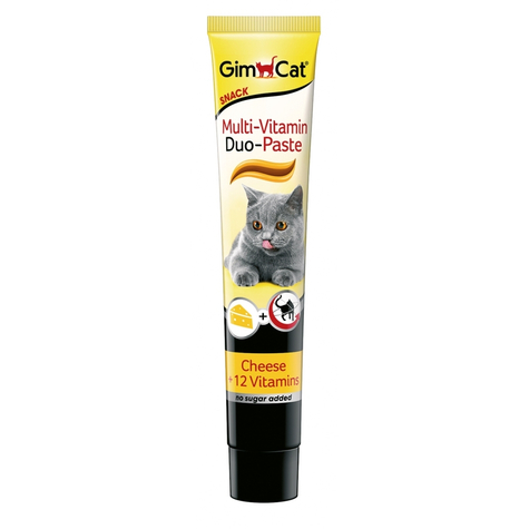 Gimpet,Gim.Cat Multiv.Duo Sýr+12vi.50g