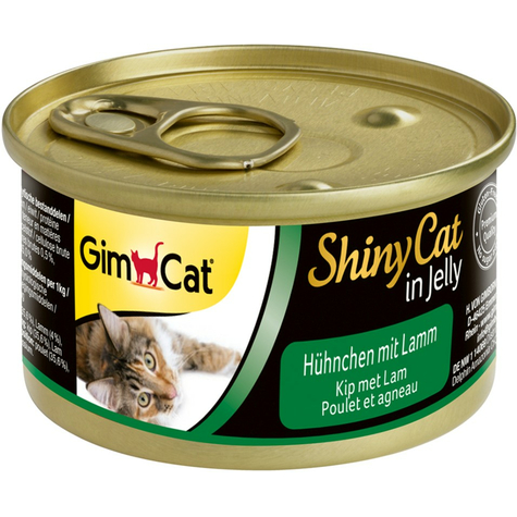 Gimpet,Gimcat Shinycat Kuře+Jehně 70gd