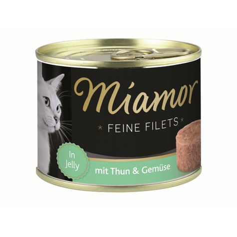 Finnern Miamor,Miamor Filet Z Tuňáka+Zelenina 185gd