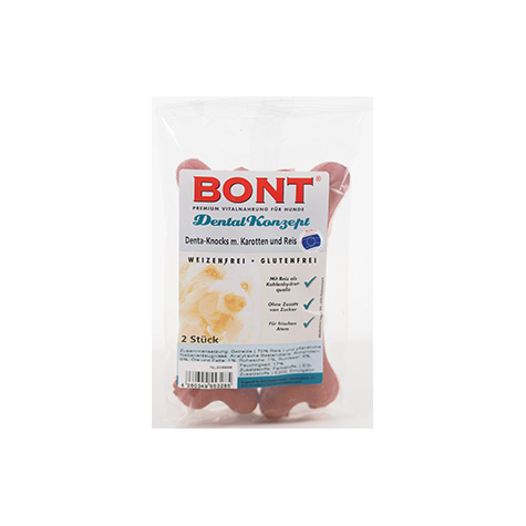 Bont Denta Snacks, Denta-Knocks Mrkev+Rýže 2ks