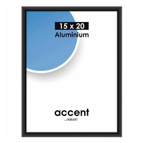 Nielsen Accent 15x20 Hliník Černý Matný 51326
