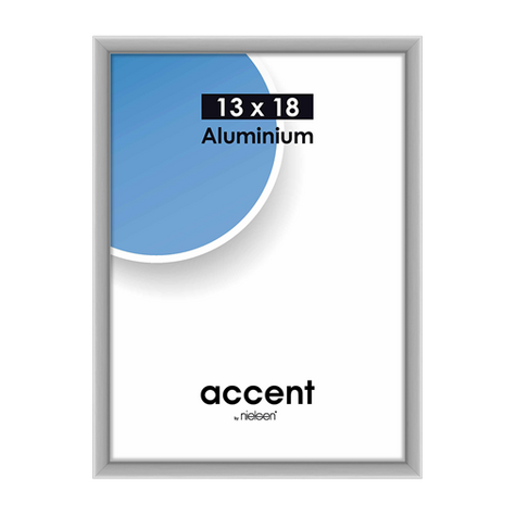 Nielsen Accent 13x18 Hliník Stříbrný Matný 53224
