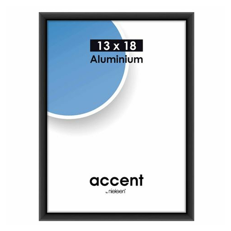 Nielsen Accent 13x18 Hliník Černý Matný 53226