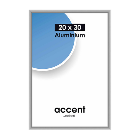 Nielsen Accent 20x30 Hliník Stříbrný Matný 53524