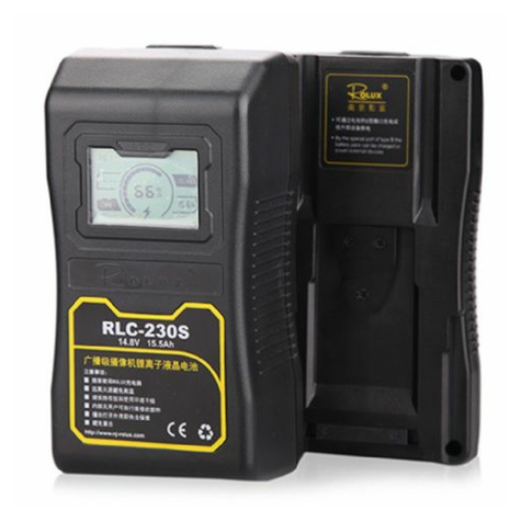 Baterie Rolux V-Mount Rlc-230s 230wh 14,8v 15500mah