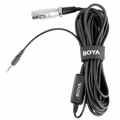 Konektor Boya Xlr Na 3,5 Mm Trs By-Bca6