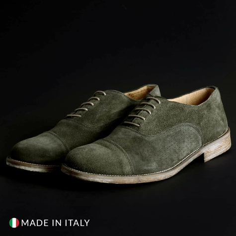 Sb3012,1003_Camosciobucato,Men,Green,Shoes