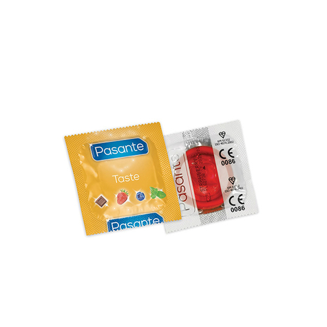 Kondomy : Pasante Kondomy S Jahodovou Příchutí 144ks