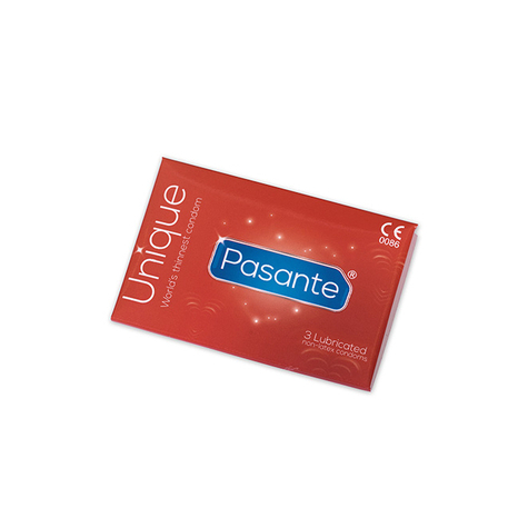 Kondomy : Pasante Unique Latexfree Kondomy 3ks