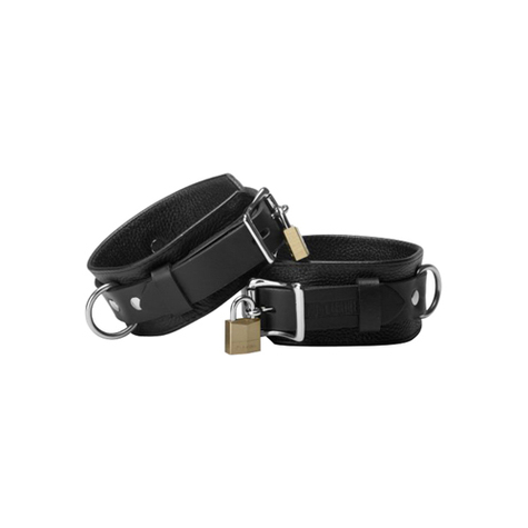 Handcuffs : Strict Leather Deluxe Locking Cuffs