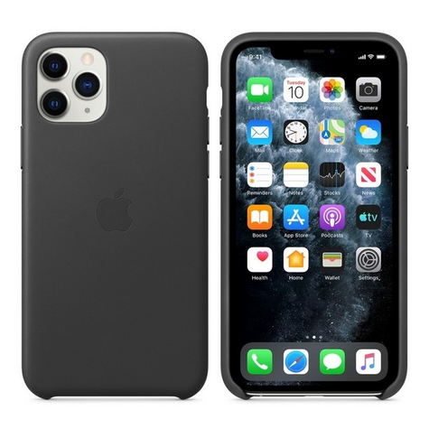 Apple Mx0e2zm A Iphone 11 Pro Max Original Leather Protective Black Case Cover