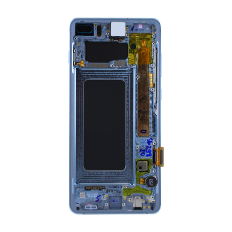 Samsung Gh82 18849c G975f Galaxy S10+ Prism Blue Kompletní Sada Originální Lcd Displej Dotykový Displej Přední Modul Náhradní Díl