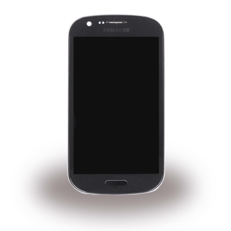 Originální Náhradní Díl Samsung Lcd Displej S Dotykovým Sklem I8730 Galaxy Express Šedý