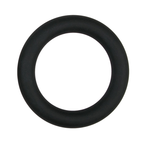 Kroužky Na Penis : Silikonový Kroužek Černý Velký
