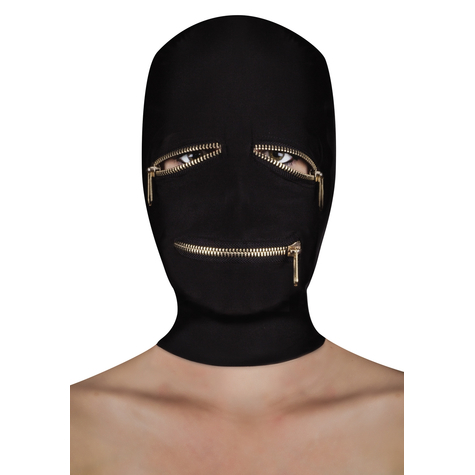 Masky : Extrémní Maska Na Zip Se Zipem Na Oči A Ústa