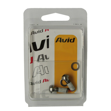 Screws Avid F. Disc Brake Adapter
