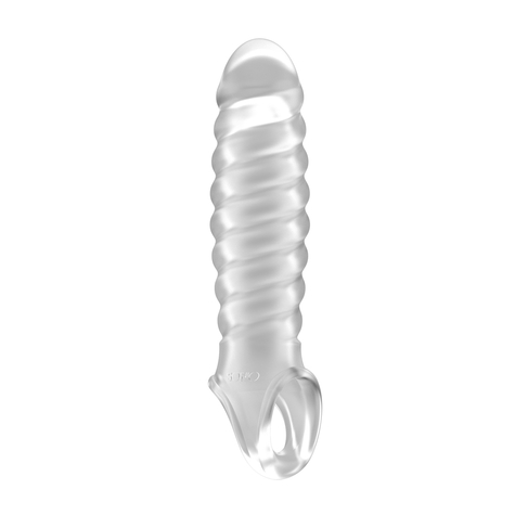 Manžety Na Penis : Č. 32 - Elastický Nástavec Na Penis - Průhledný
