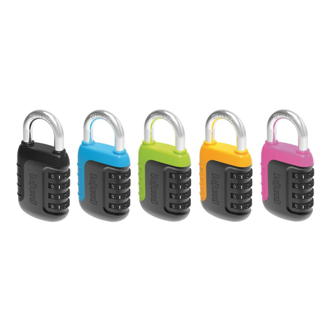 Curtain Combination Lock Onguard Neon