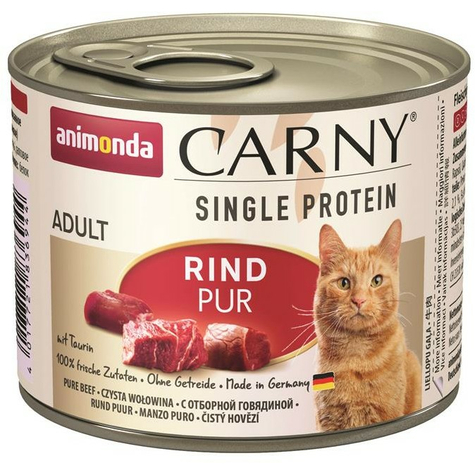 Animonda Cat Dose Carny Adult Single Protein Pure Beef 200