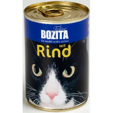 Bozita Cat Wet Food Beef 410g