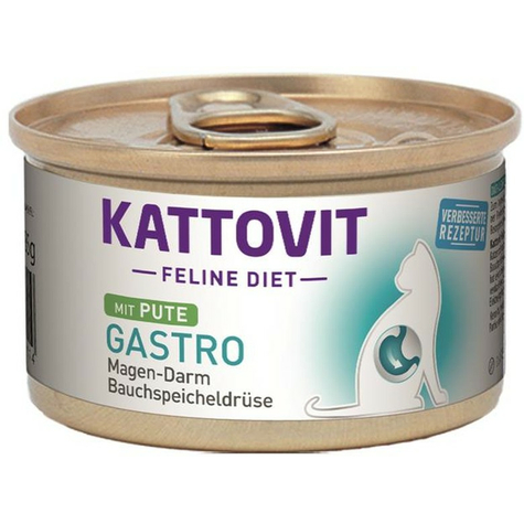 Kattovit Feline Diet Gastro Turkey - Žaludek-Střeva/Břicho