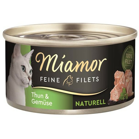 Miamor Jemné Filety Z Přírodního Tuňáka Se Zeleninou 80g